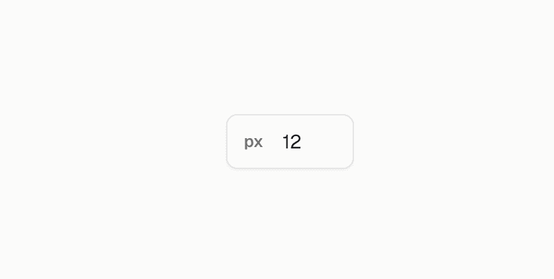 Number Input preview
